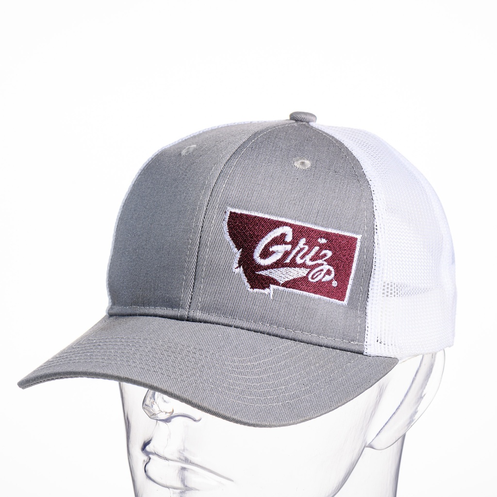 Snapback Trucker Cap Griz MT
