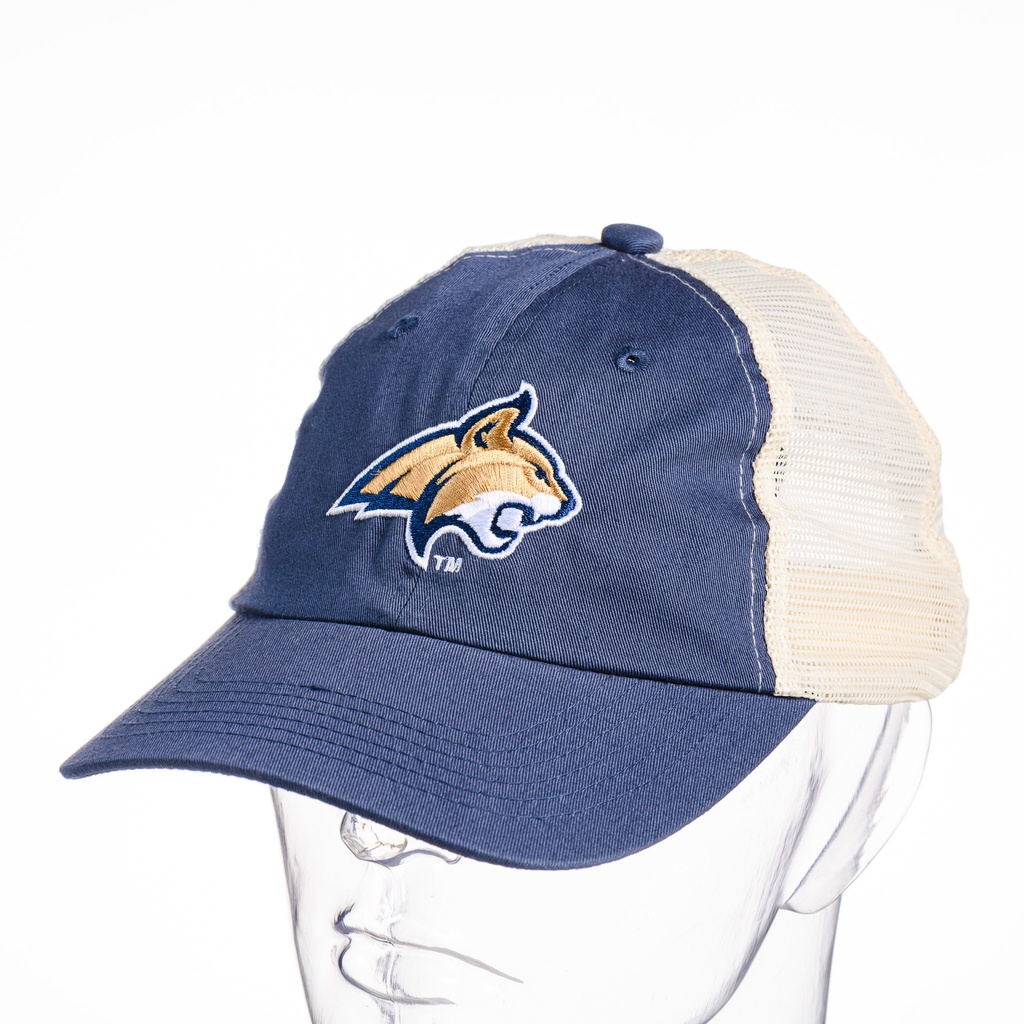 Bobcat Denim Blue Mesh Back Cap