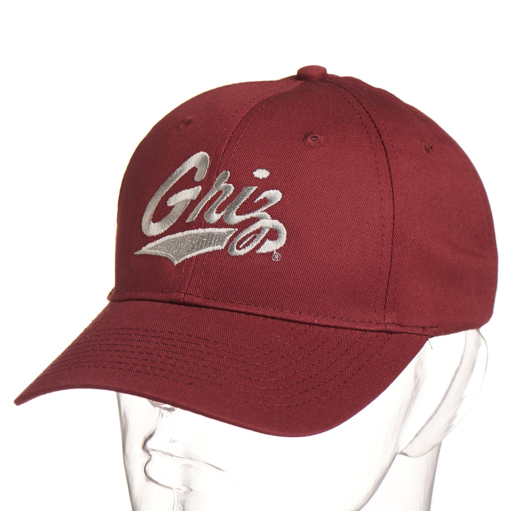 Griz Script Six-panel Twill Hat