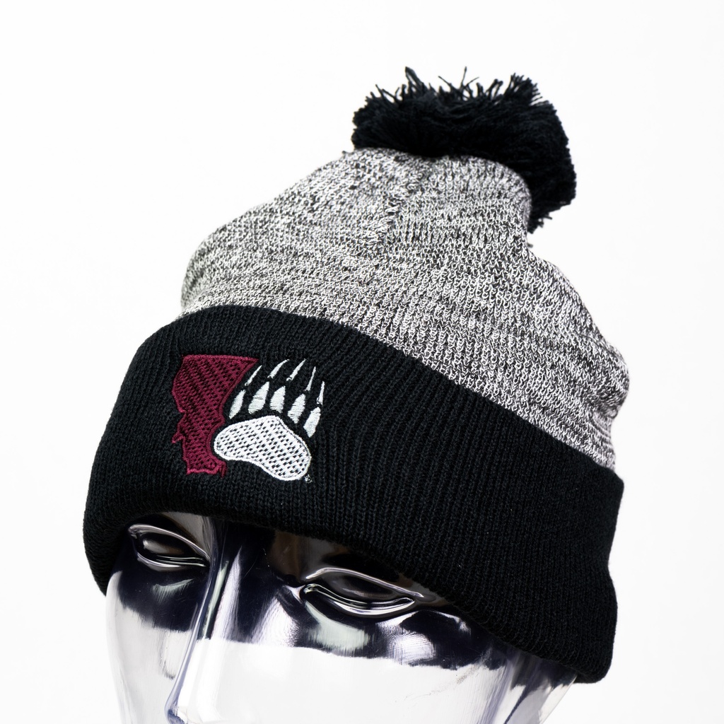 Heather Pom Pom Beanie