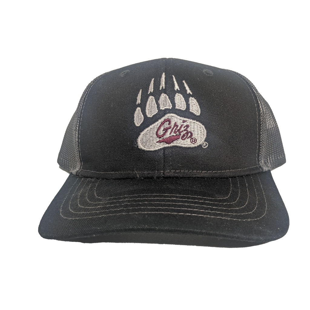 Bear Paw and Griz Script Youth Cap