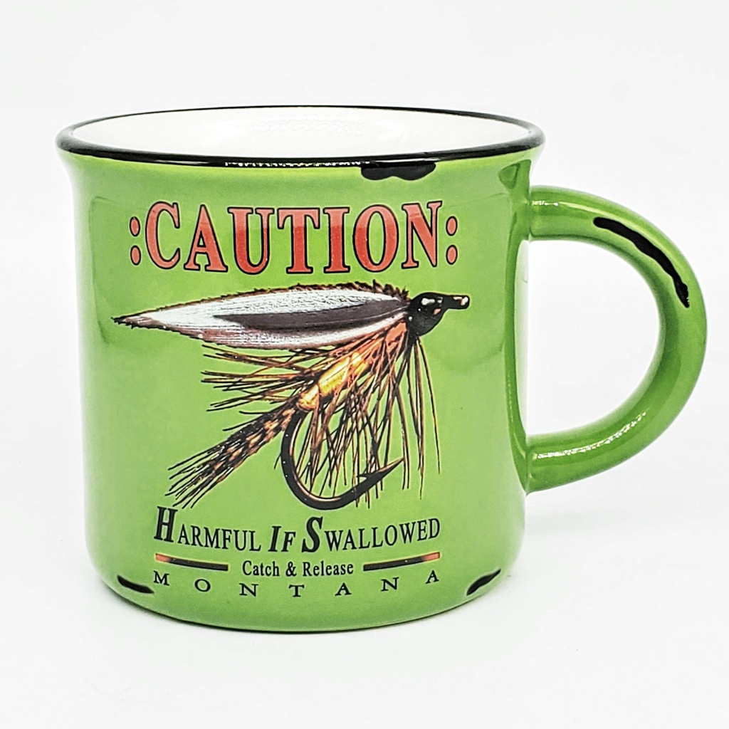 Catch and Release Vintage Campfire Mug
