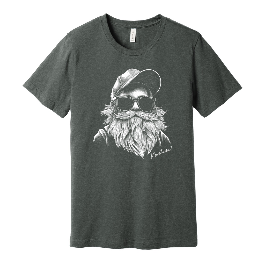 Montana Hillbilly Gnome - Unisex Soft Blend Tee