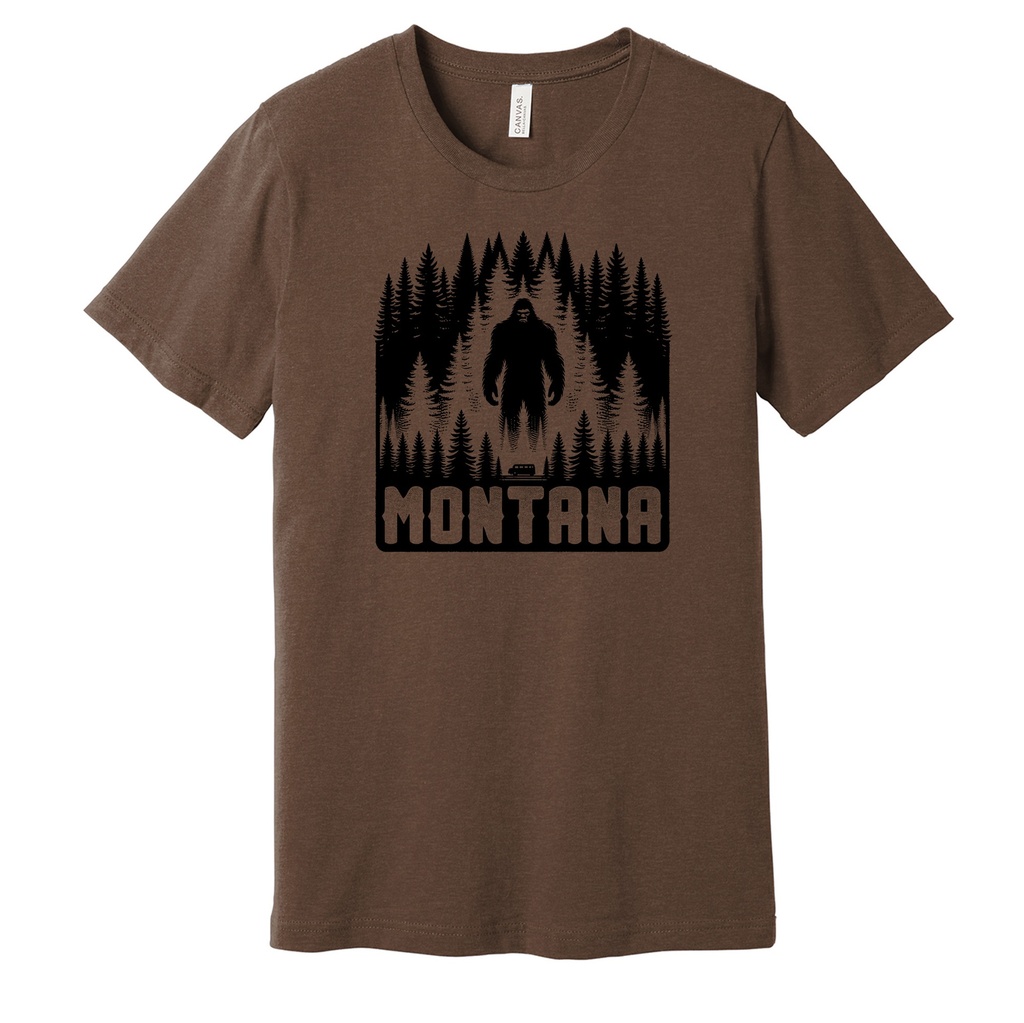 Ominous Bigfoot - Unisex Soft Blend Tee