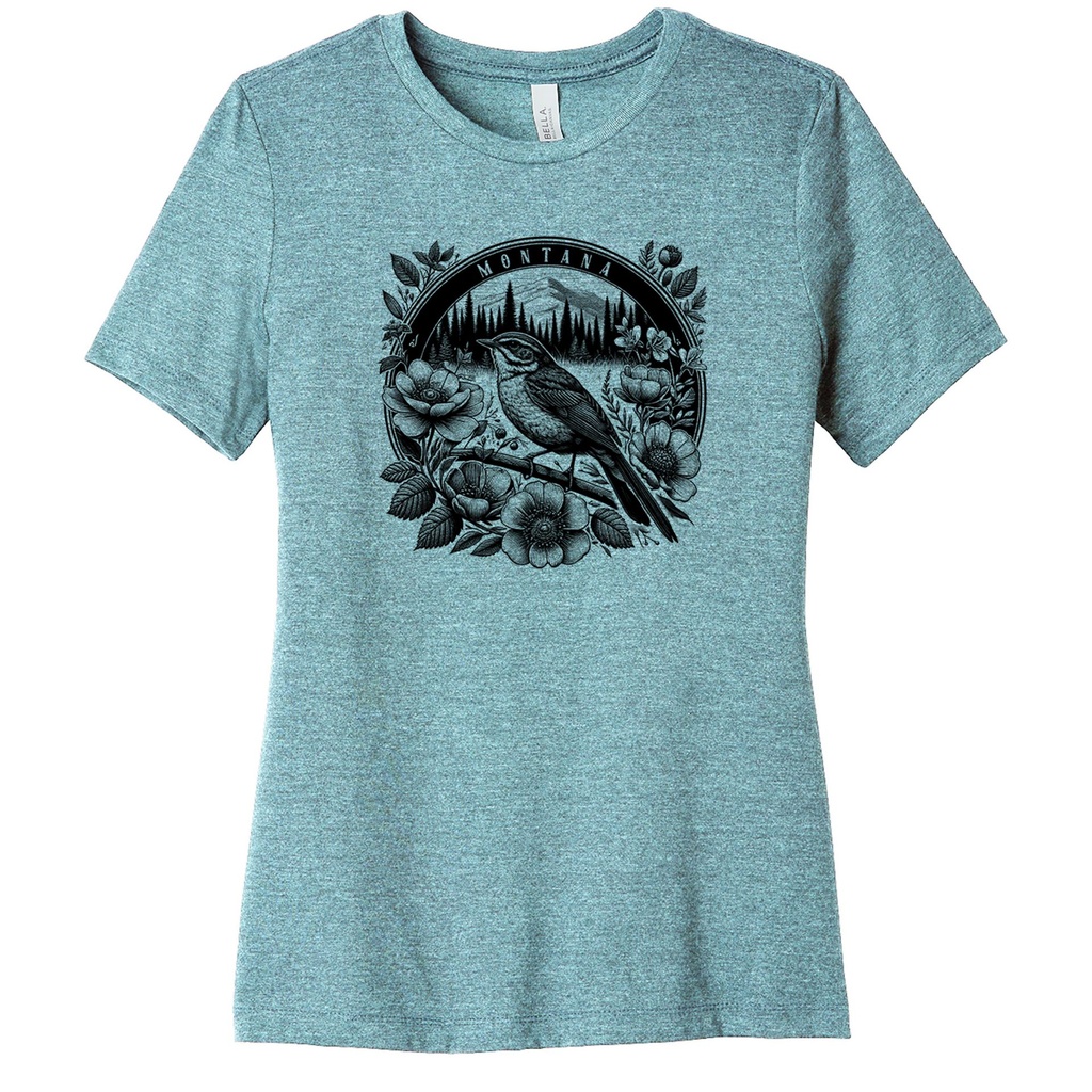 Meadowlark Flowers - Ladies Soft Blend Tee