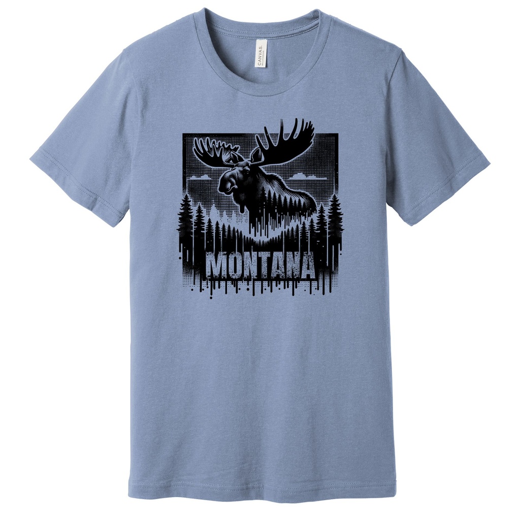 Moose Drip - Unisex Soft Blend Tee