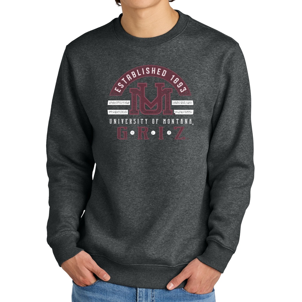 UM Badge - Cotton Fleece Crewneck