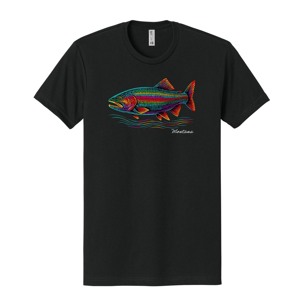 Many-Color Trout - Unisex Blend Tee