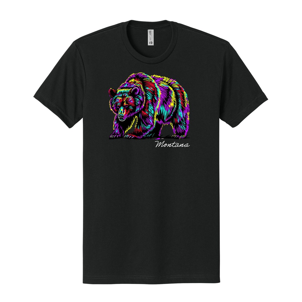Many-Color Bear MT - Unisex Soft Blend Tee