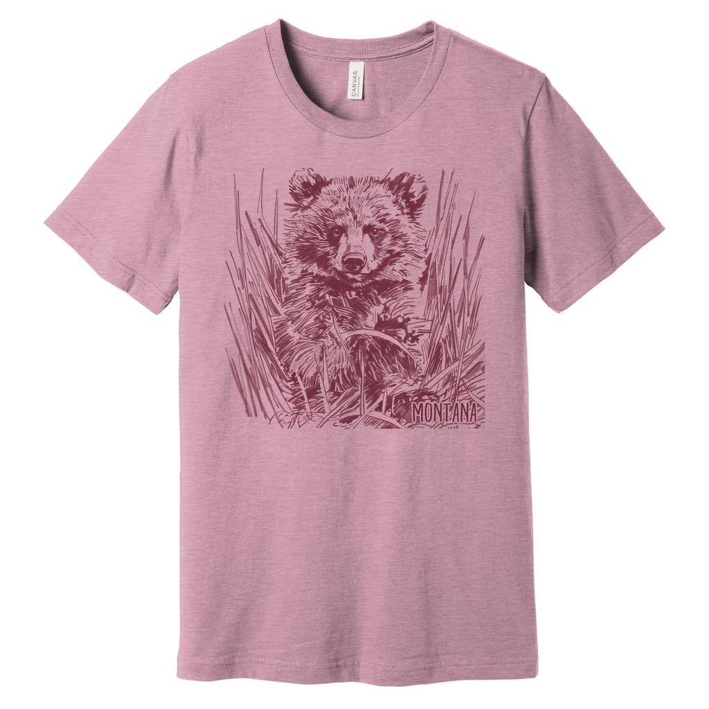 Cub in Grass - Unisex Soft Blend Tee
