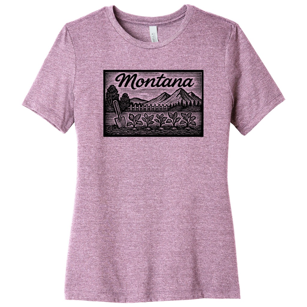 Woodcut Garden - Women's Soft Blend Tee