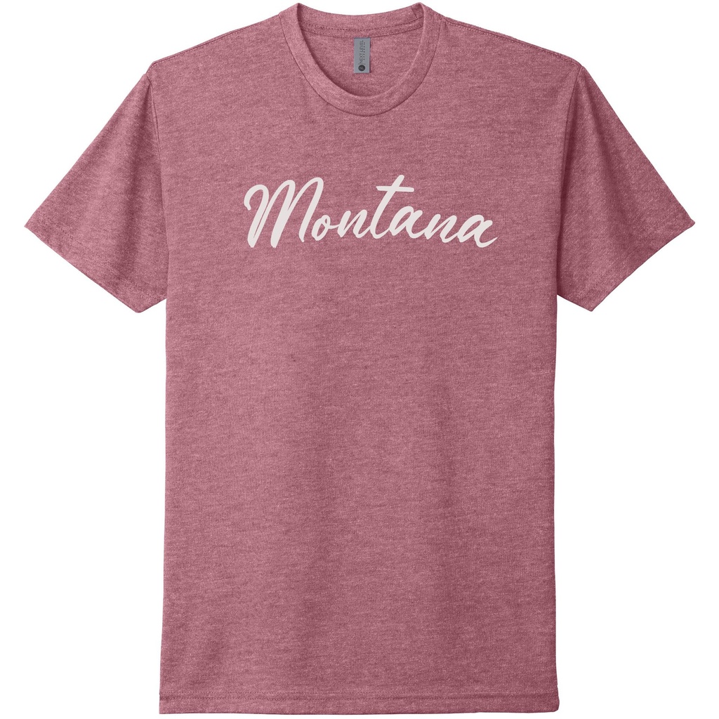Montana Westerna Text - Unisex CVC Tee