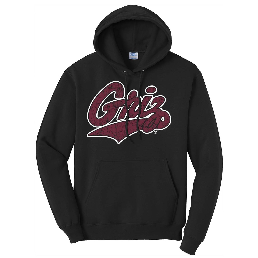 Griz Script Fleece Hoodie