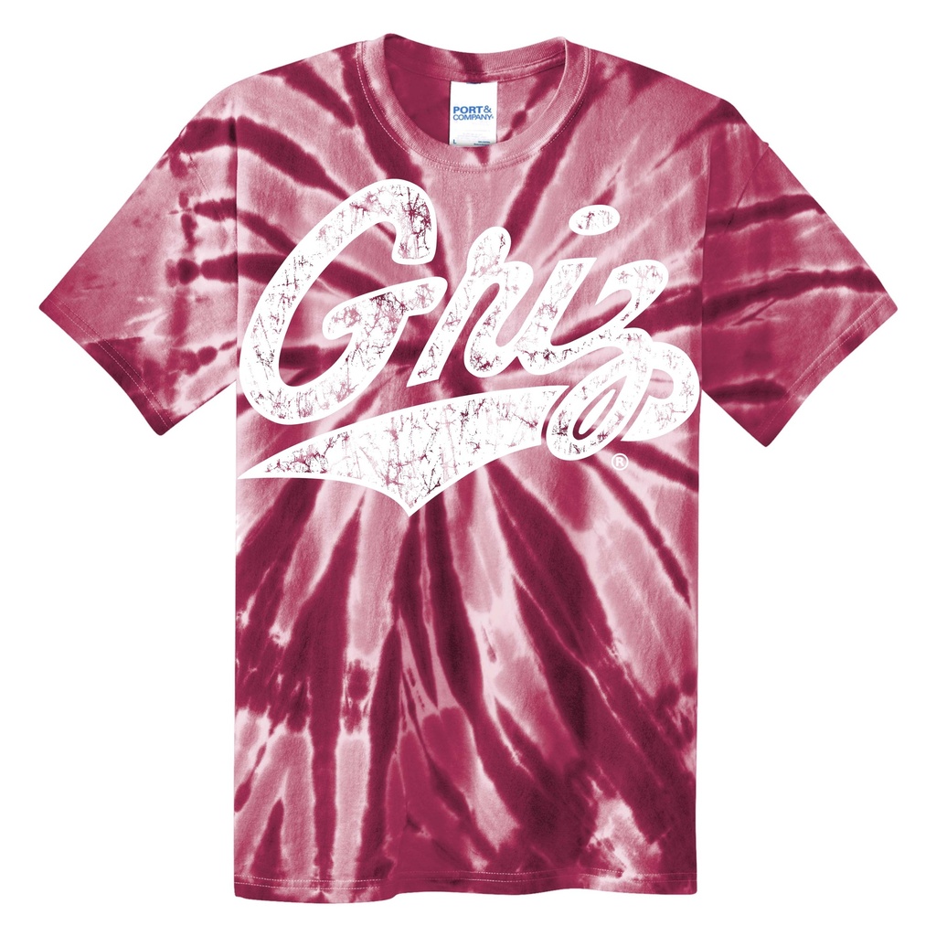Youth Tie-Dye Griz Shirt - double sided