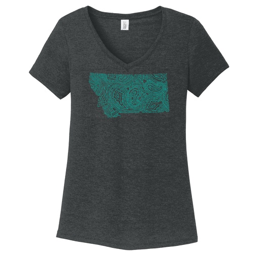 Paisley Montana Tee Tri-blend V-Neck