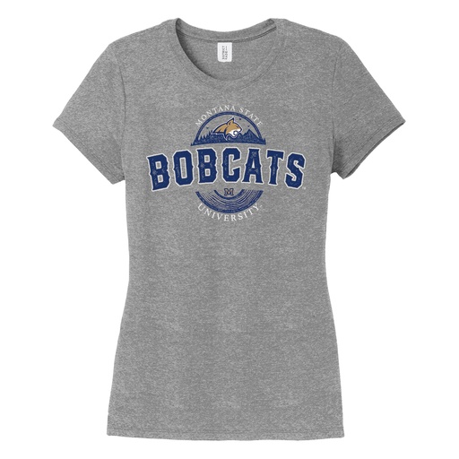 Bobcats Women's Perfect Tri-blend Crew T-shirt