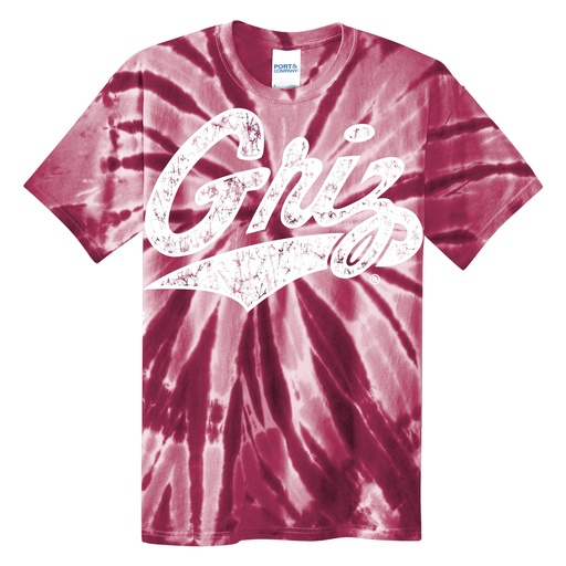 Youth Tie-Dye Griz Shirt - double sided