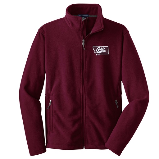 Fleece Jacket - Embroidered Griz Script