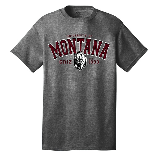 Montana with Charging Bear - Core Cotton Tee