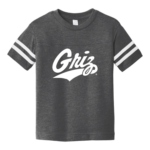 Flock Griz Script - Rabbit Skins Toddler Football Fine Jersey Tee