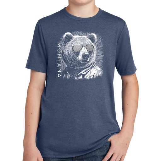 Glitter Bear Sunglasses - Montana Youth Tee