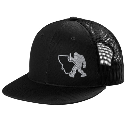 [C117-MT2302-BLK] Bigfoot Beer Montana Flat Bill