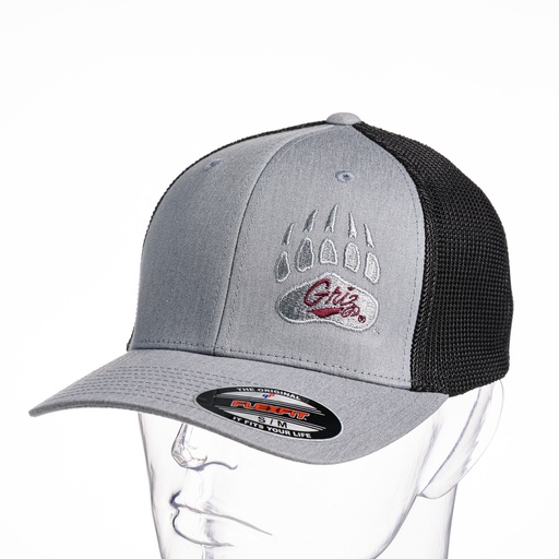Flex Fit Mesh Back Cap - Griz Paw with Script