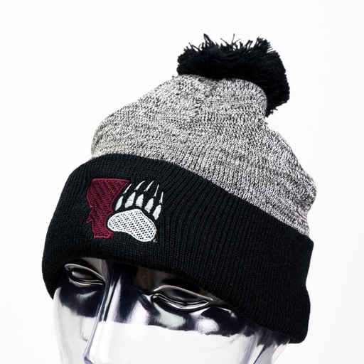 Heather Pom Pom Beanie