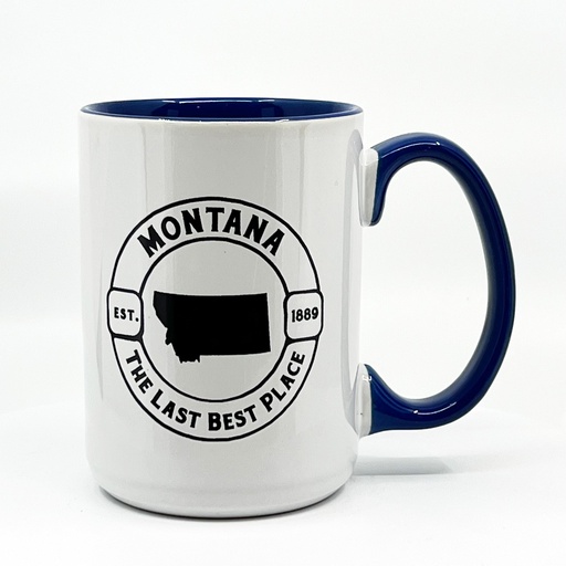[WP1015C-MT2210] Montana Badge Mug 15 oz
