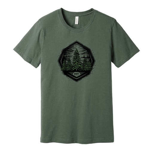 Two Tone Forest - Unisex Soft Blend Tee