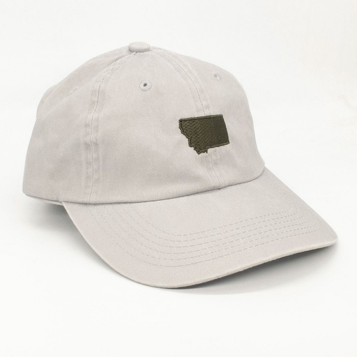 [PWU-EMTS01-STN] MT Embroidered Washed Cap - Stone