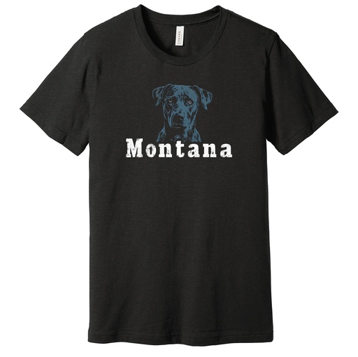Minimal Dog Montana - Unisex Soft Blend Tee