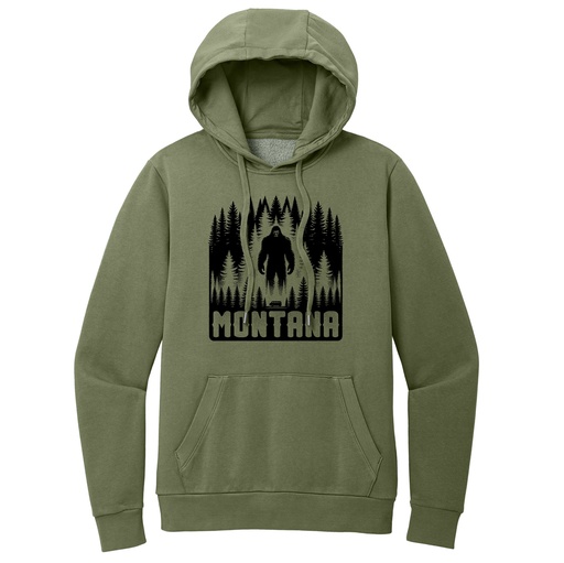 Ominous Bigfoot - Cotton Fleece Hoodie
