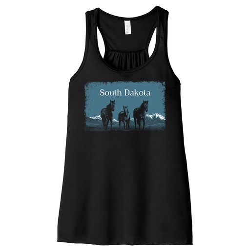 Wild Horses South Dakota - Women's Racerback Tank