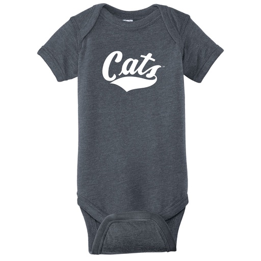 Cats Logo - Infant Vintage Fine Jersey Onesie