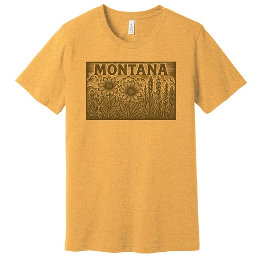 Woodcut Flowers - Unisex Soft Blend Tee