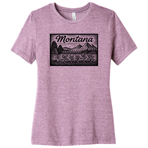 Woodcut Garden - Women's Soft Blend Tee