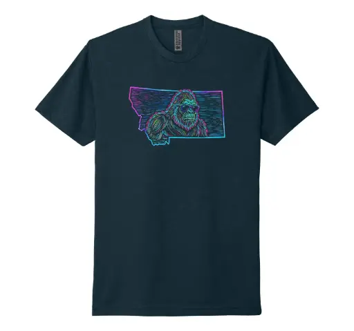 Neon Bigfoot MT - Unisex CVC Tee