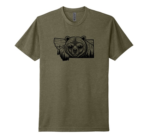 Bear Sunglasses MT - Unisex CVC Tee